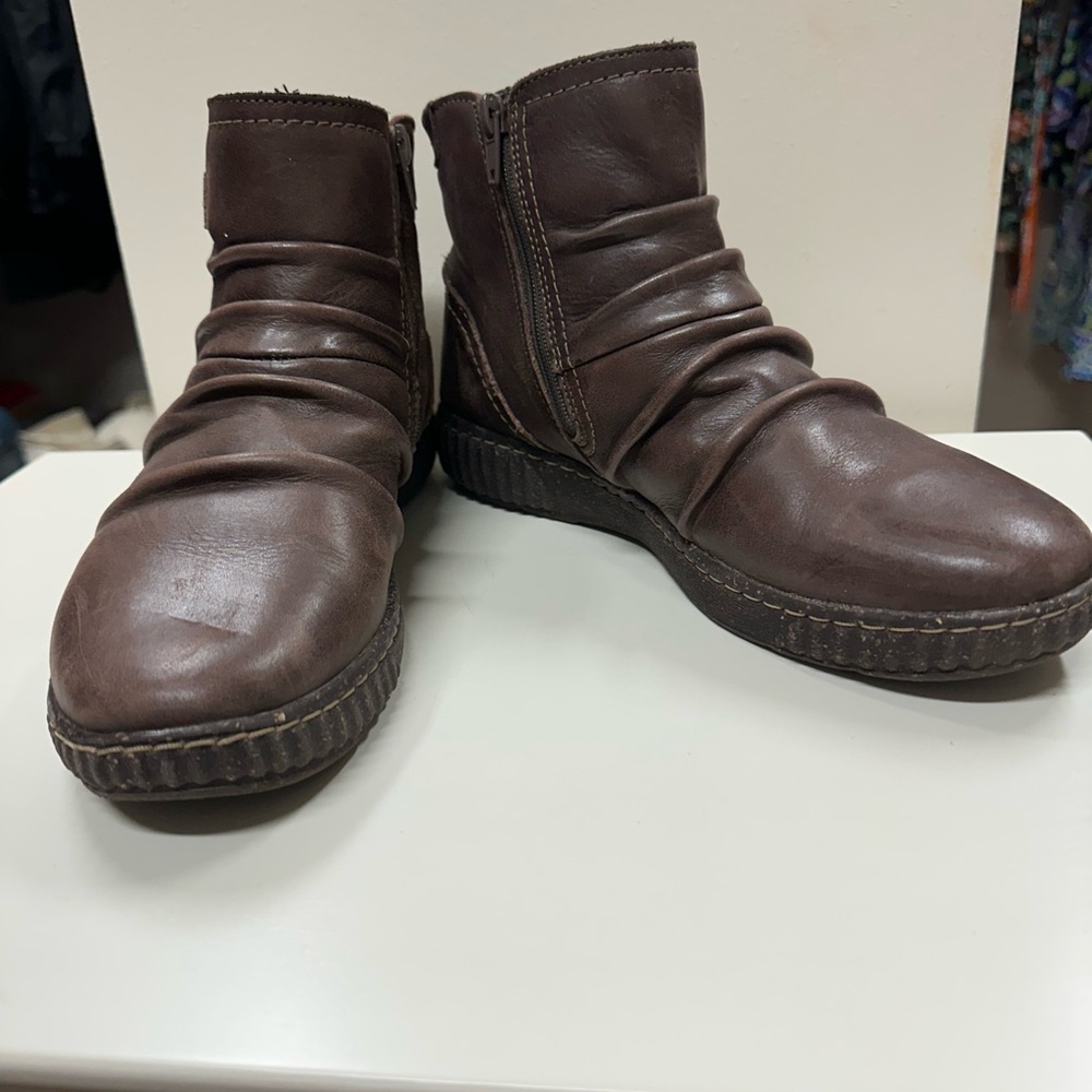 Clarks Brown Leather